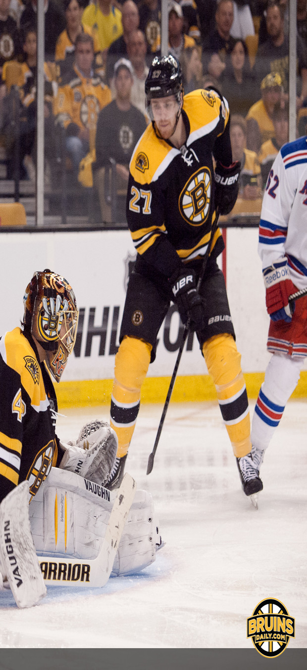 Tuukka Rask shining bright in Round 2 vs. Rangers