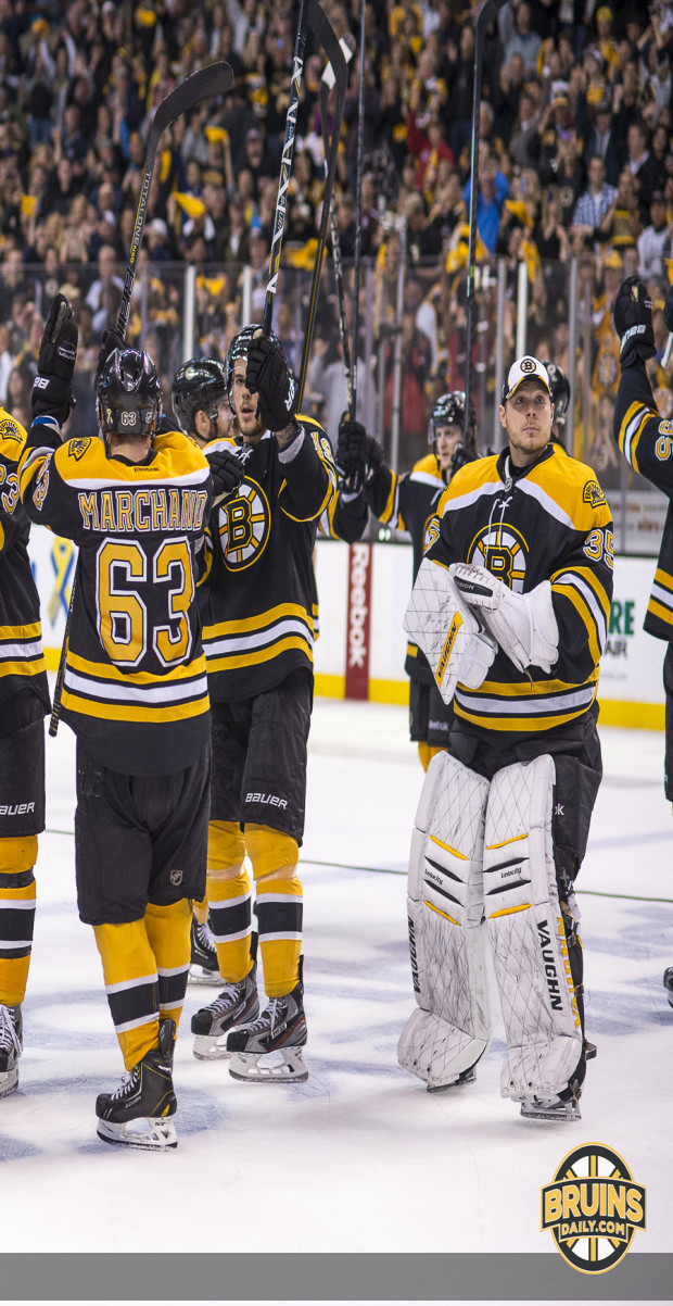 Series clinching history familiar to Bruins