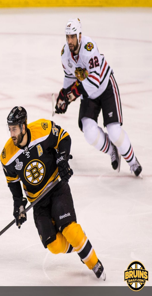Teammates show appreciation for Patrice Bergeron