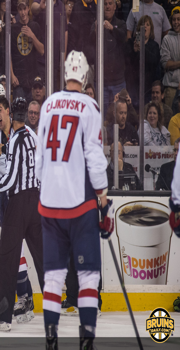 Lucic engages in spirited preseason bout
