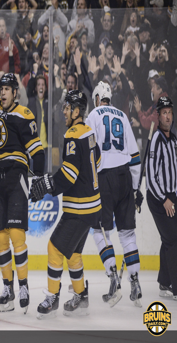 Three takeaways: Bruins-Sharks