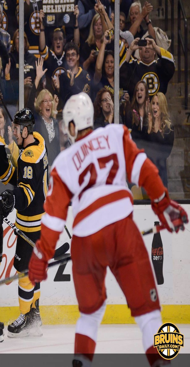 Hold off on Soderberg; Bruins third line clicking