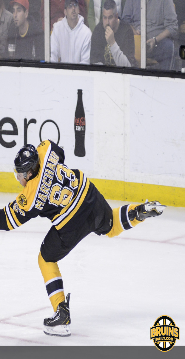 Marchand showing positive signs