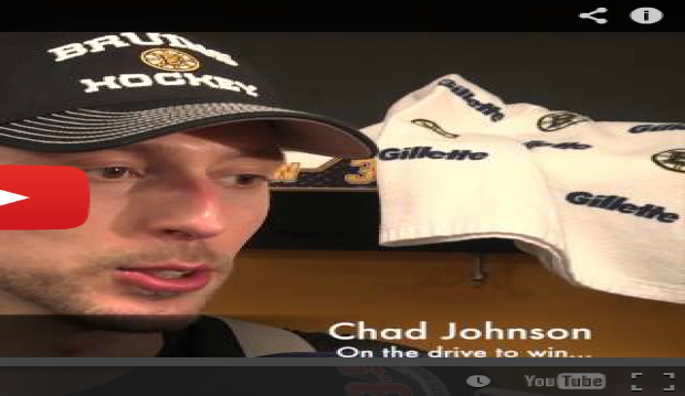 Chad Johnson spells Rask nicely in win over Blue Jackets