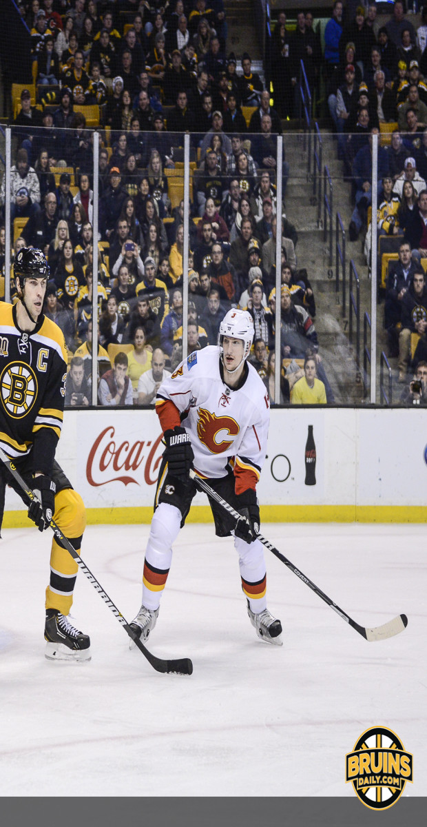 Chara powerful on power play in win over Flames