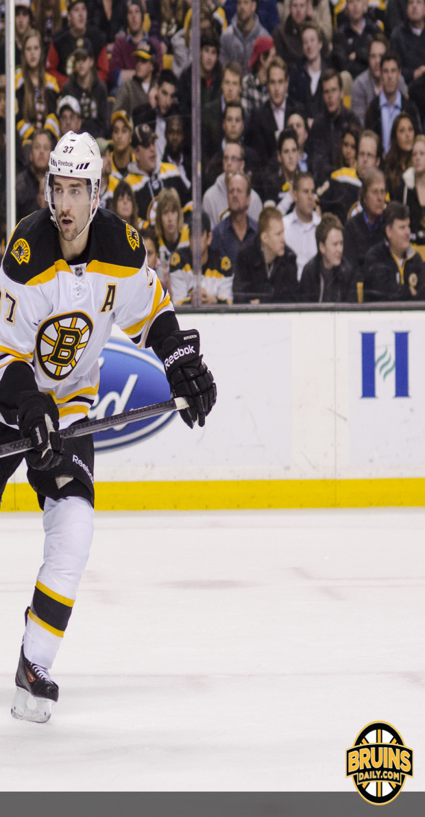 Bergeron ready to lead by example in 2013-14