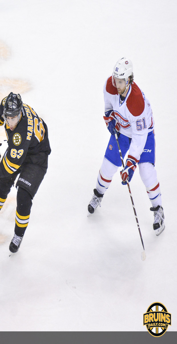 Bruins and Canadiens get physical as Habs halt Bruins win streak