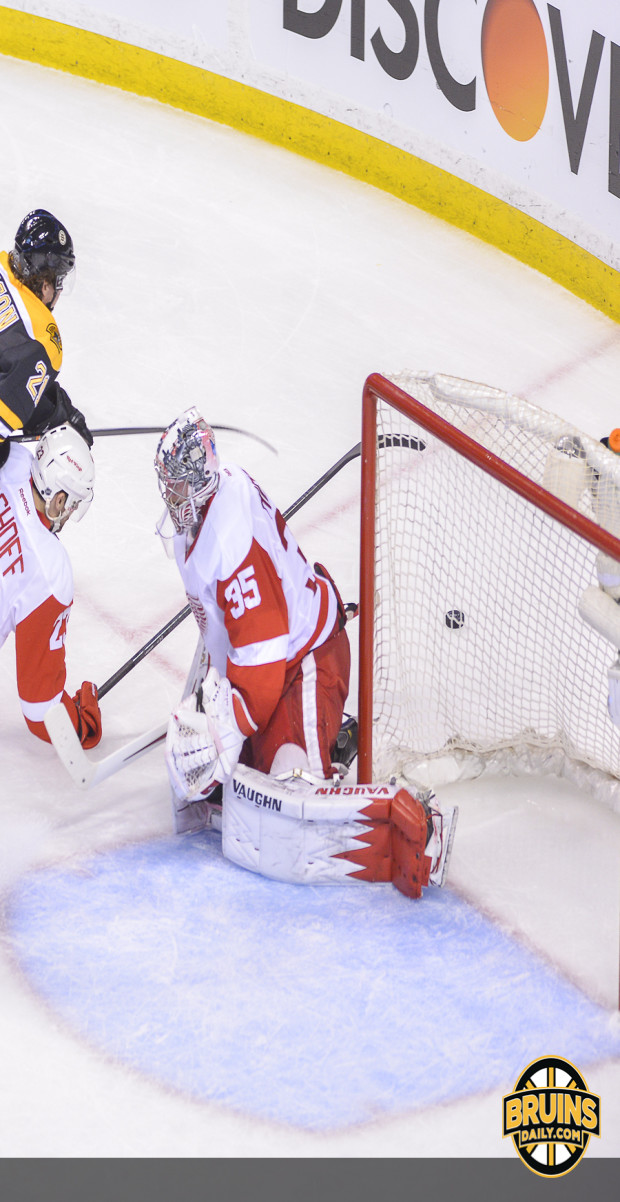 Player of the game: Bruins-Red Wings Game 1