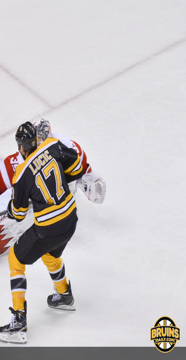 First line carries Bruins to victory in Game 4