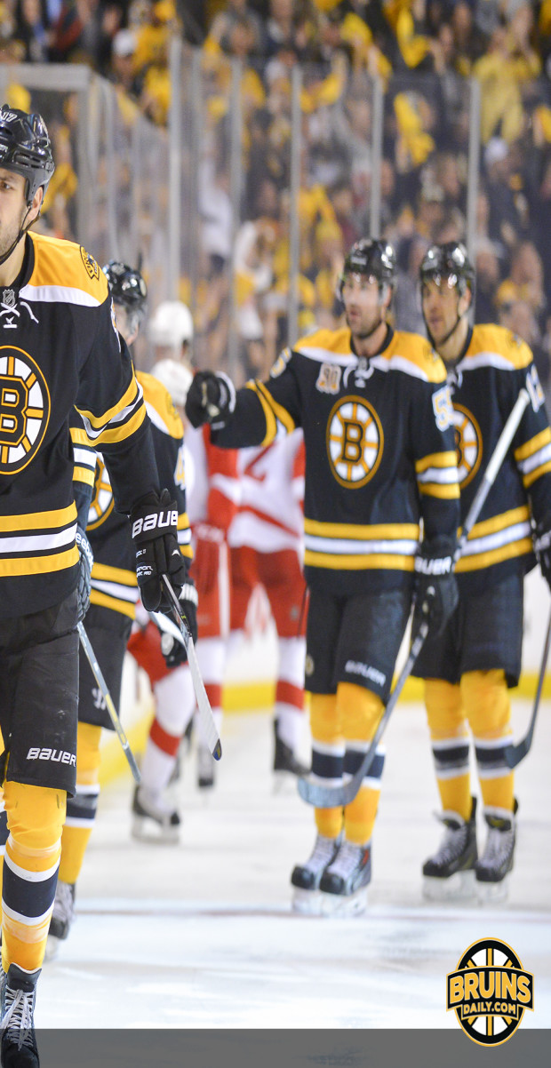 Bruins timely goals huge in series-clinching victory