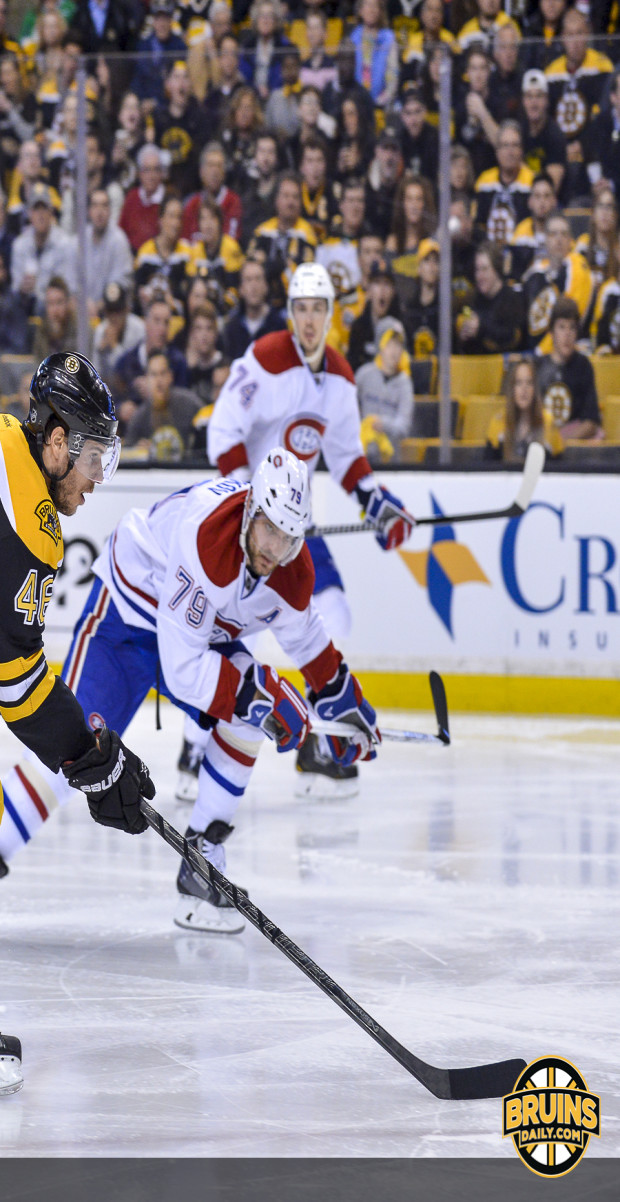 Bruins not getting enough from top line against Habs