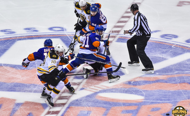 Bruins bear down in first post All Star break test