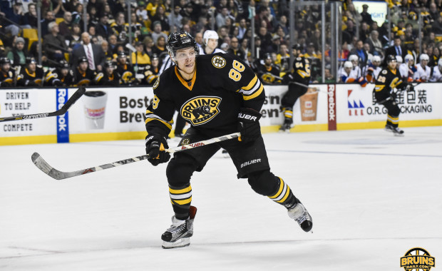 David Pastrnak earning increased minutes and trust