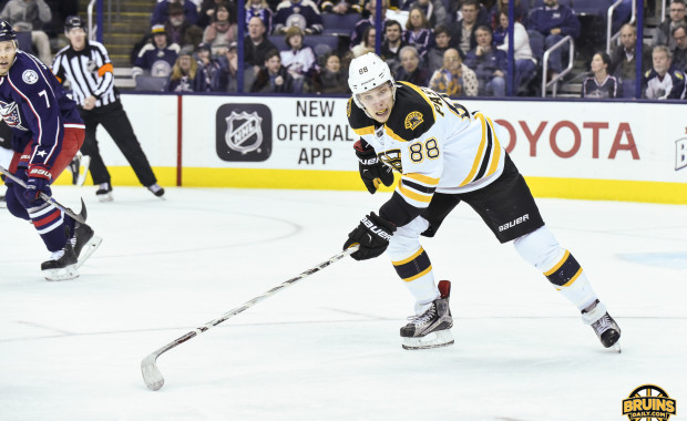 Without Bergeron, Bruins first line carries the load
