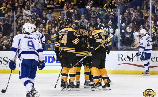 What we learned: Bruins’ leaders step up in Tampa