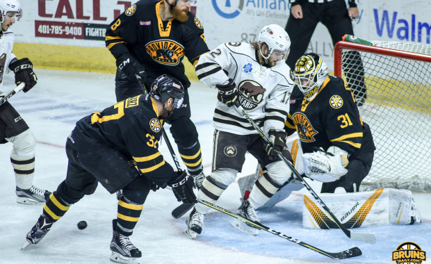 P-Bruins on brink as Hershey takes Game 5 in OT