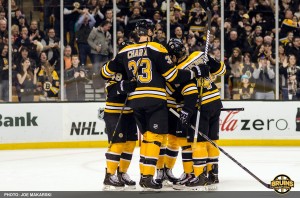 (Photo credit: Joe Makarski/BruinsDaily) The Bruins look to get back on track against the Florida Panthers tonight at the TD Garden.