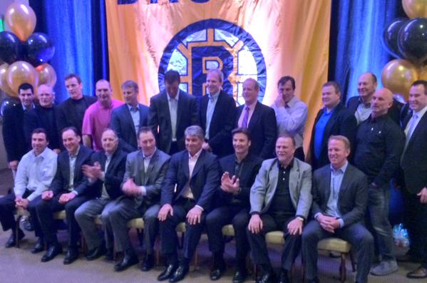 Ray Bourque, Bob Sweeney, Brian Leetch and several NHL Alumni participated in the Corey Griffin NHL Pro-Am this past weekend (photo credit: Tim Rosenthal)