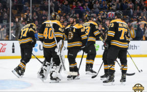 Bruins Devils avoid letdown
