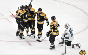 Bruins drown Sharks